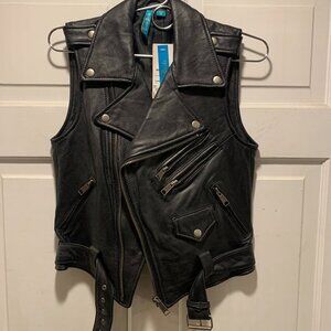 Truth + Pride~ NWT!!~ (Retail:  $398) Leather Vest